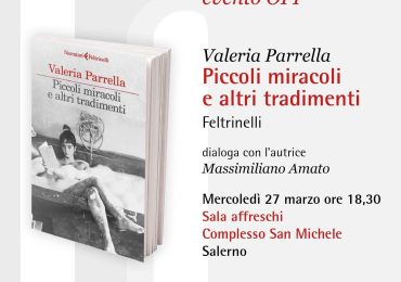 Valeria Parrella presenta il suo ultimo libro "Piccoli miracoli e altri tradimenti"